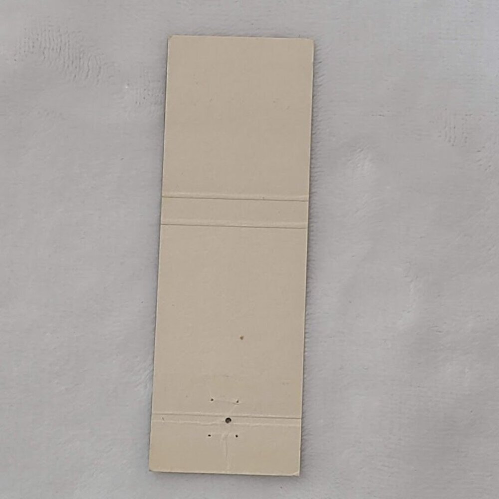 Vintage  Matchbook Cover Tiny Cove Maury’s Steak House Cincinnati OH Ohio Cow - Picture 4 of 4